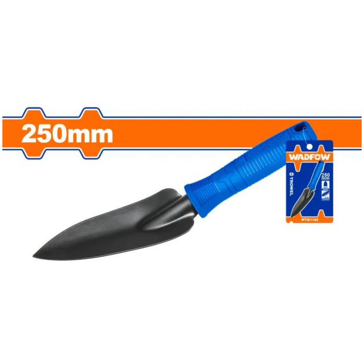 مجرفة يدوية للحديقة من الفولاذ المقاوم للصدأ وادفو | Wadfow Stainless Steel Hand Trowel