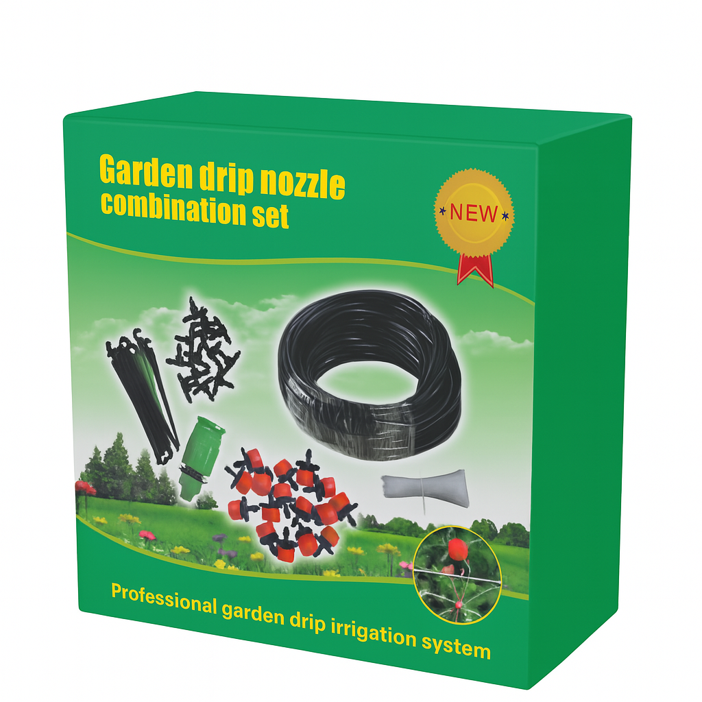 مجموعة نظام الري بالتنقيط للحدائق - Garden Drip Irrigation System Set