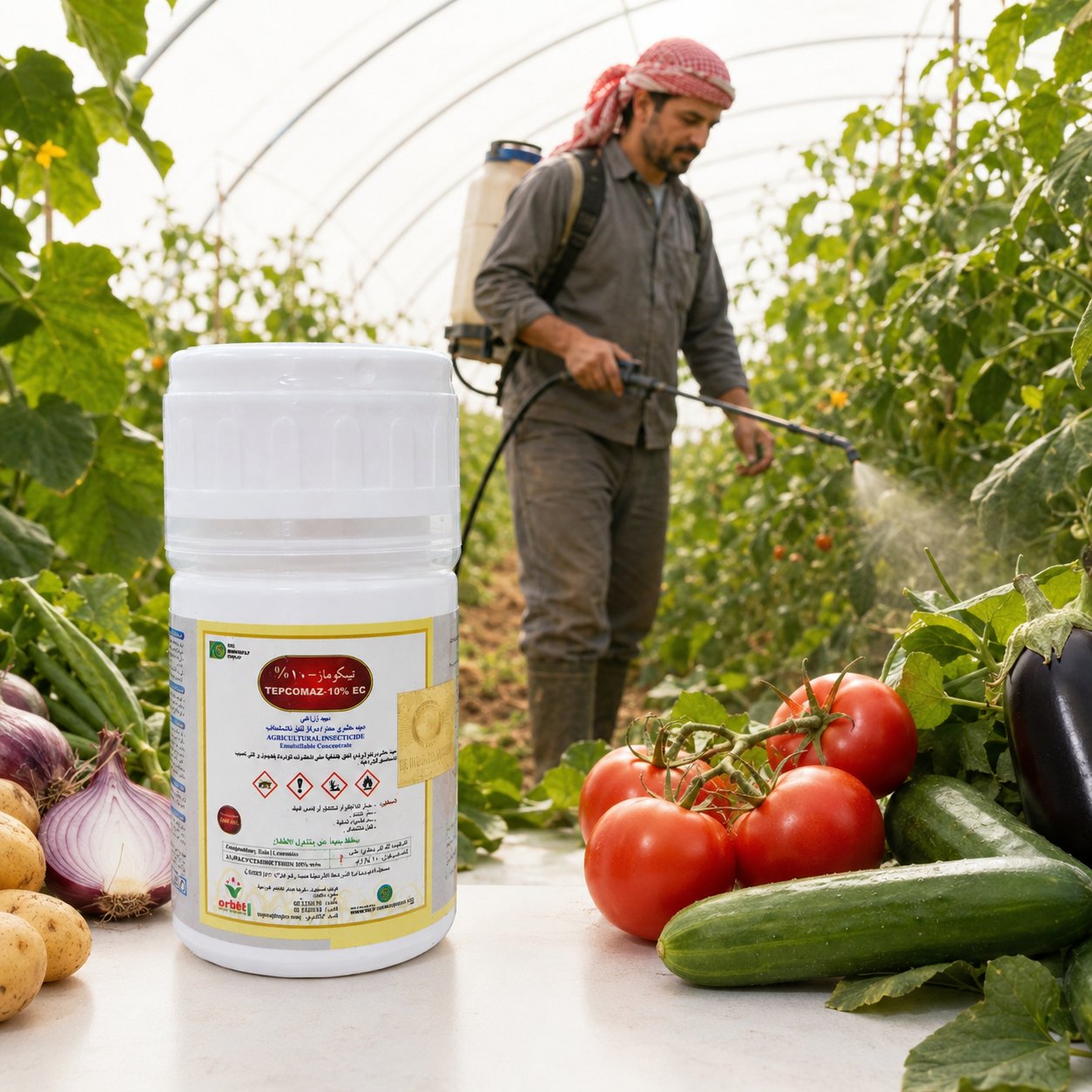 تيبكو ماز 10% EC مبيد حشري زراعي مركز 100 مل – Tepco Maz Alpha Cypermethrin 10% EC Agricultural Insecticide