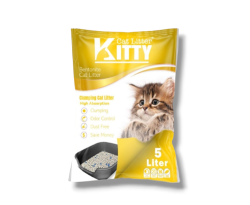 Cat Litter " Kitty "  -  " رمل قطط " كيتي