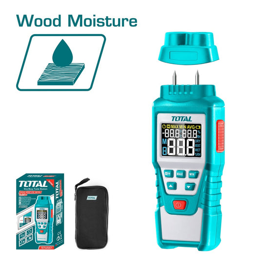 جهاز قياس رطوبة الخشب الصناعي TOTAL TETWM01 – Wood Moisture Meter