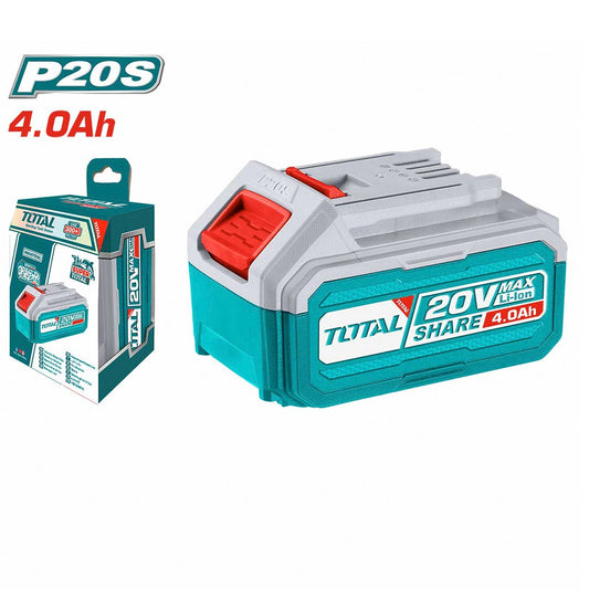 بطارية ليثيوم توتال Total 20 فولت 4 أمبير – Total 20V 4.0Ah Lithium Battery