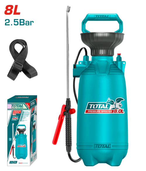 Total Pressure sprayer 8 L - مضخة رش 8 لتر من توتال