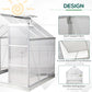 بيت زراعة منزلي قابل للمشي من الألمنيوم بمساحة 190×193 سم - Walk-In Aluminum Greenhouse 190×193 cm