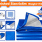 شادر بلاستيكي مقاوم للماء من بولي إيثيلين – مقاسات متعددة - Waterproof Polyethylene Tarp – Multiple Sizes