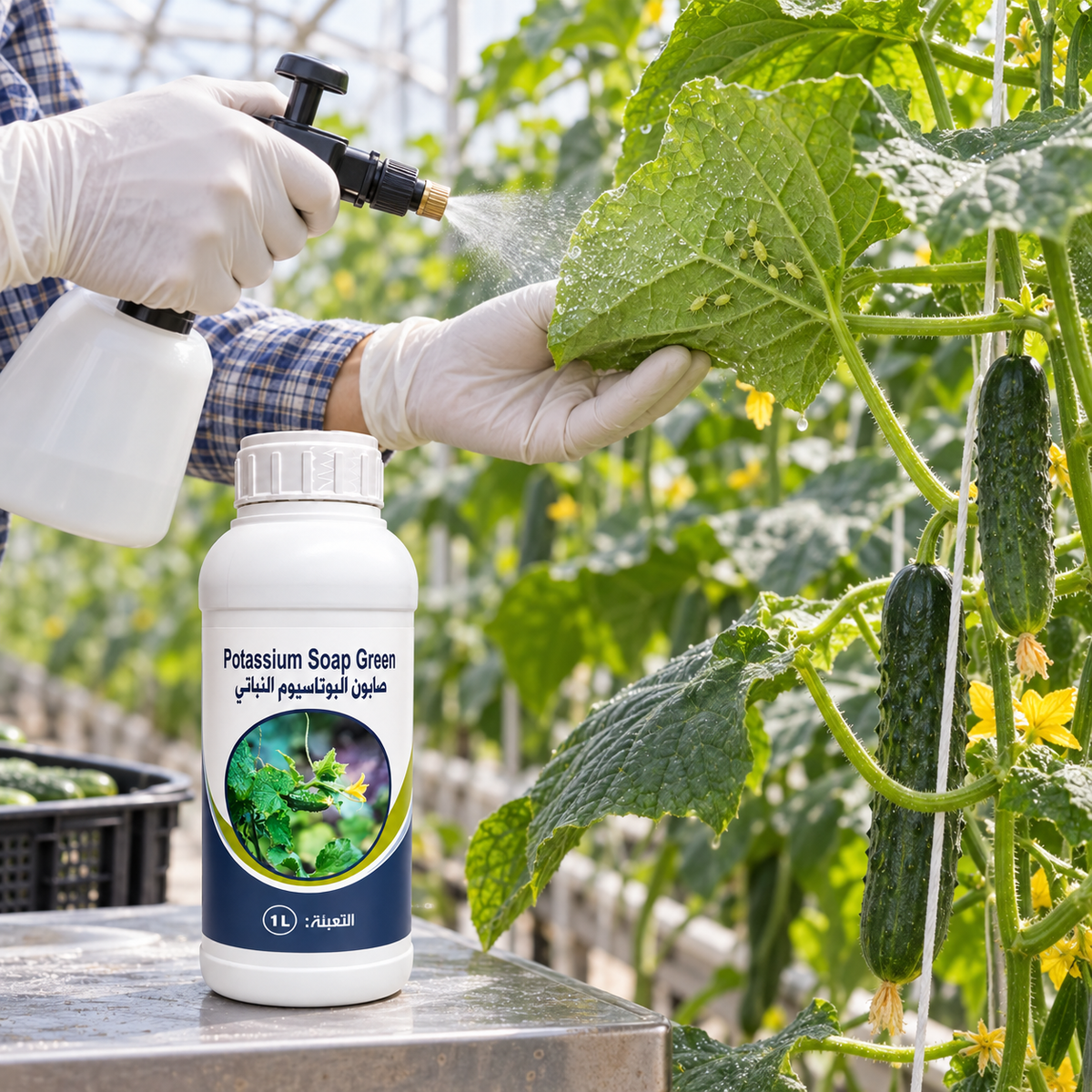 صابون بوتاسي النباتي Green 1 لتر