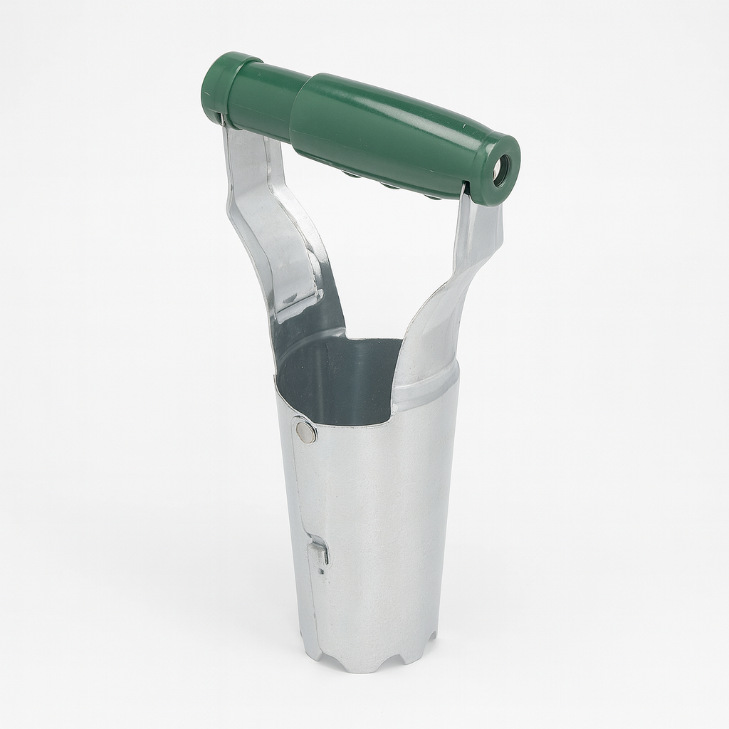 غارس شتلات وأبصال يدوي معدني مقاوم للصدأ | Handheld Seedling & Bulb Planter Stainless Steel