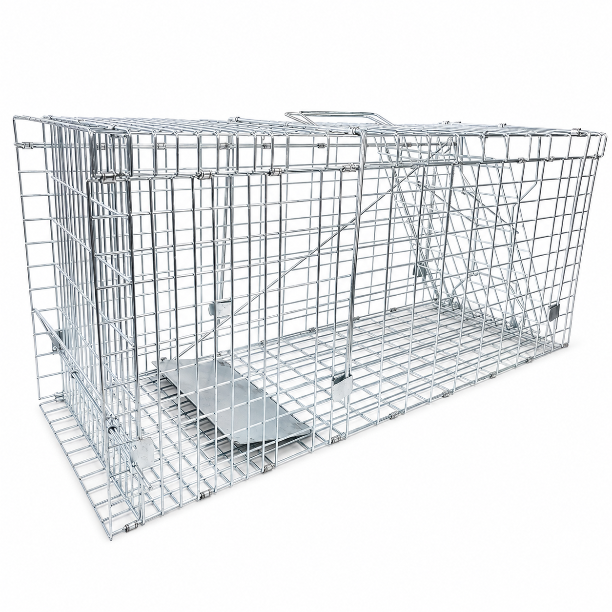 مصيدة قفص للحيوانات الحية الكبيرة - Large Live Animal Cage Trap