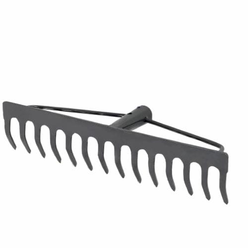 مشط زراعي معدني 14 سن بدون عصا - 14 Teeth Garden Rake Head