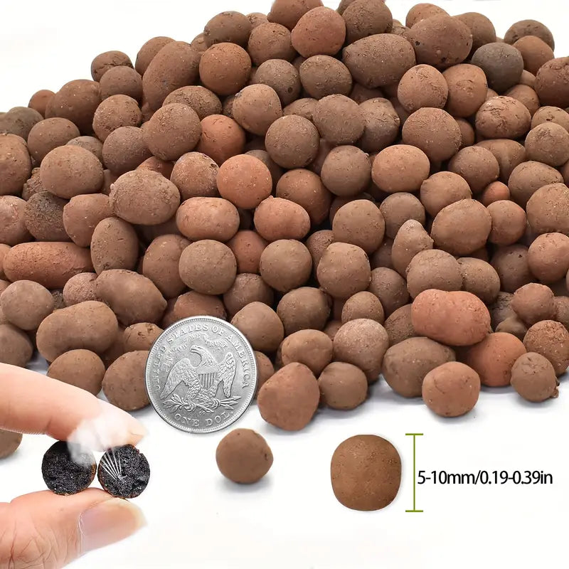 Leca Clay Pebbles for Plants 4mm-16mm - كرات طينية ليكا للنباتات 14-16 مم