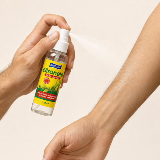 طارد البعوض — سبراي سيترونيلا للجسم | Citronella Body Spray – Natural Insect Protection