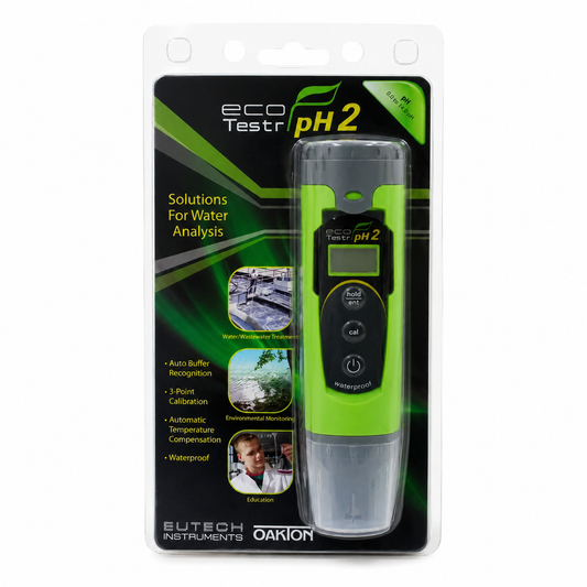 جهاز قياس الرقم الهيدروجيني المقاوم للماء | EcoTestr pH 2 Digital Waterproof pH Meter