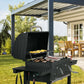 مشوى فحم كبيرة متعددة المستويات Heavy-Duty Oversize Charcoal Grill