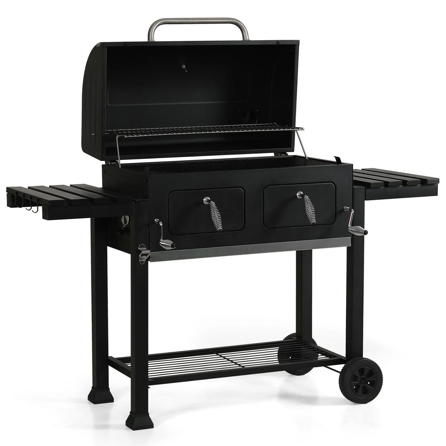 مشوى فحم كبيرة متعددة المستويات Heavy-Duty Oversize Charcoal Grill