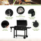 مشوى فحم كبيرة متعددة المستويات Heavy-Duty Oversize Charcoal Grill