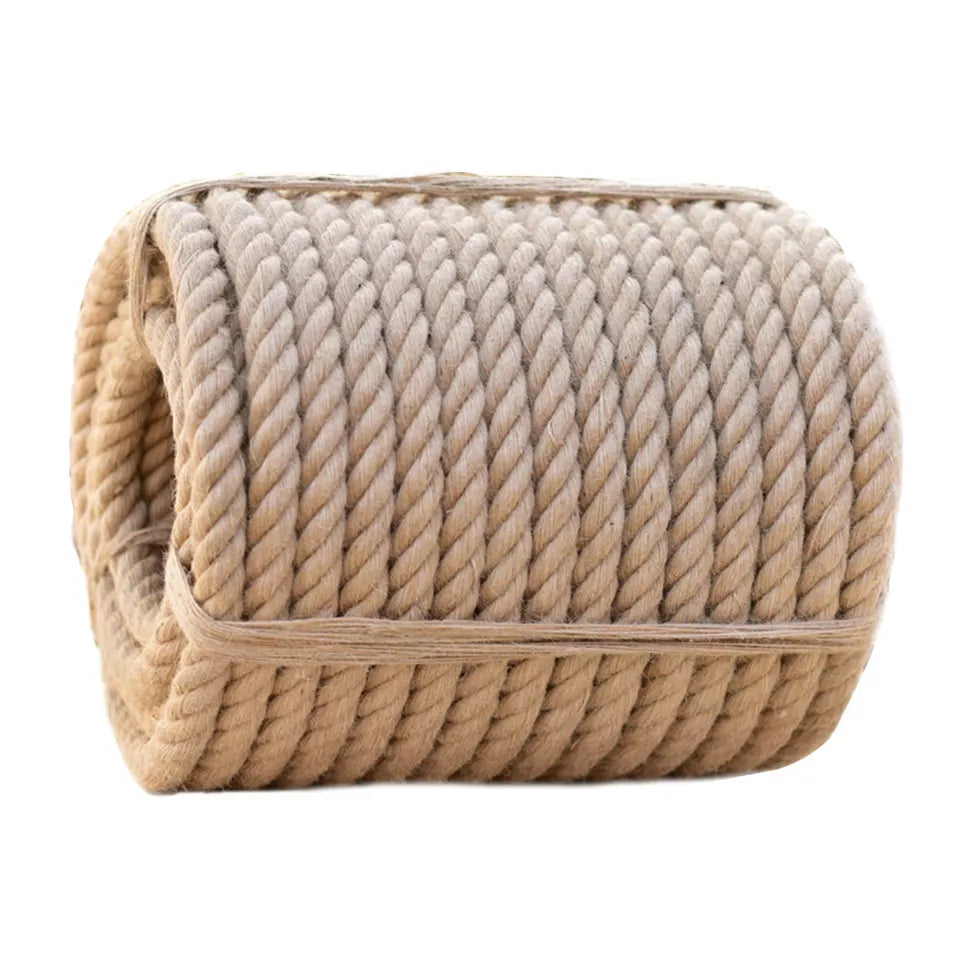 حبال جوت طبيعية متعددة المقاسات - Natural Jute Ropes 100m
