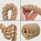 حبال جوت طبيعية متعددة المقاسات - Natural Jute Ropes 100m